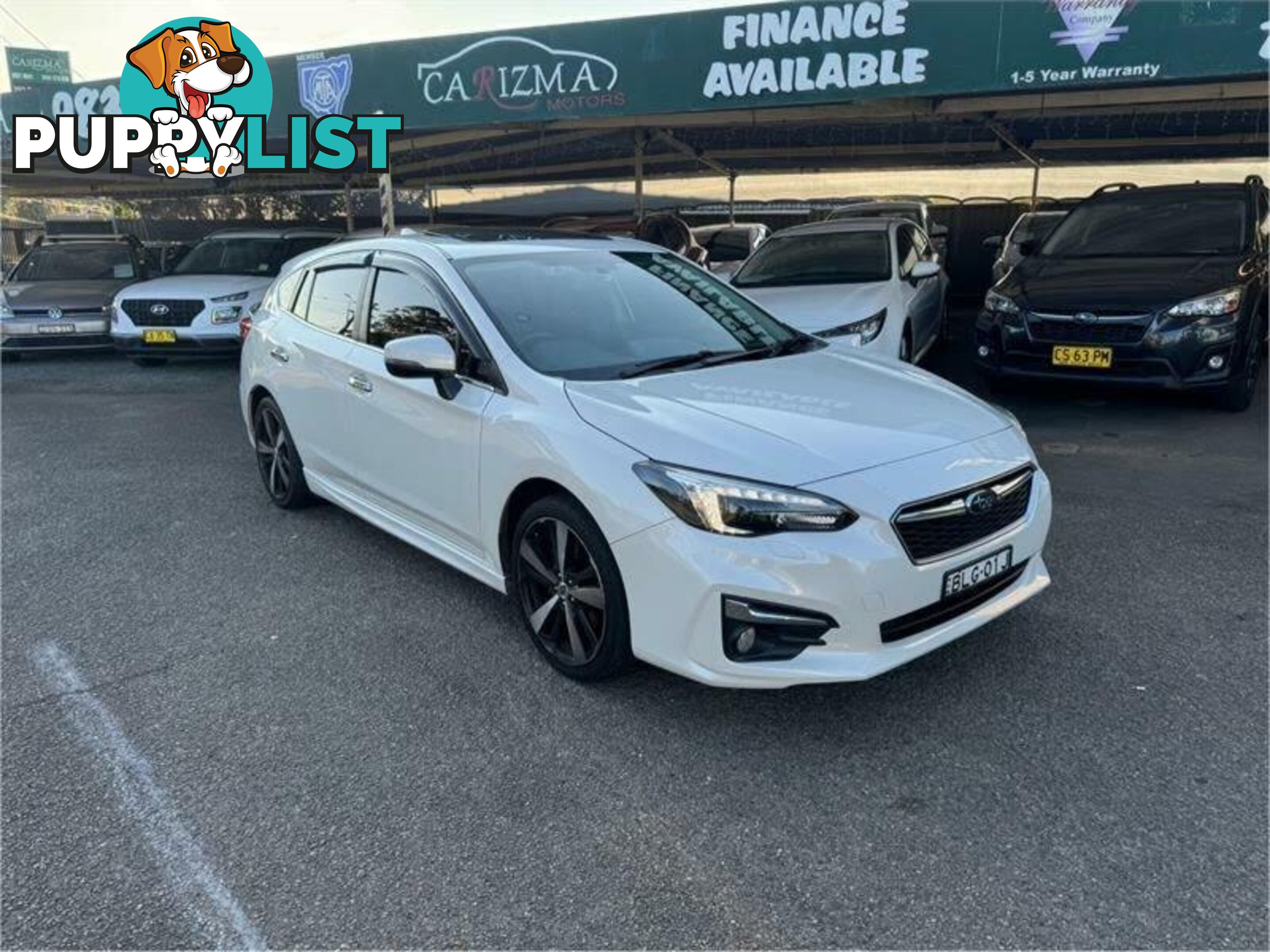 2018 SUBARU IMPREZA 2.0I-S (AWD) MY18 HATCH, 5 DOORS, 5 SEATS