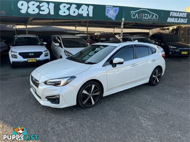 2018 SUBARU IMPREZA 2.0I-S (AWD) MY18 HATCH, 5 DOORS, 5 SEATS