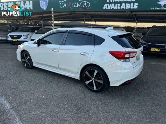 2018 SUBARU IMPREZA 2.0I-S (AWD) MY18 HATCH, 5 DOORS, 5 SEATS