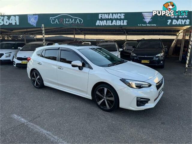 2018 SUBARU IMPREZA 2.0I-S (AWD) MY18 HATCH, 5 DOORS, 5 SEATS