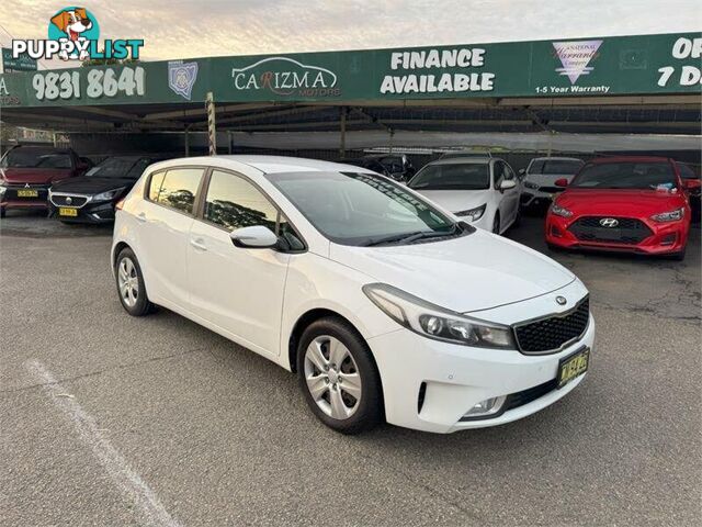 2017 KIA CERATO S YD MY18 HATCHBACK