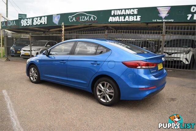 2016 HYUNDAI ELANTRA ACTIVE 2.0 MPI AD SEDAN, 4 DOORS, 5 SEATS