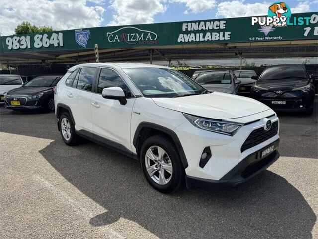 2020 TOYOTA RAV4 GX 2WD HYBRID (NAV) AXAH52R SUV