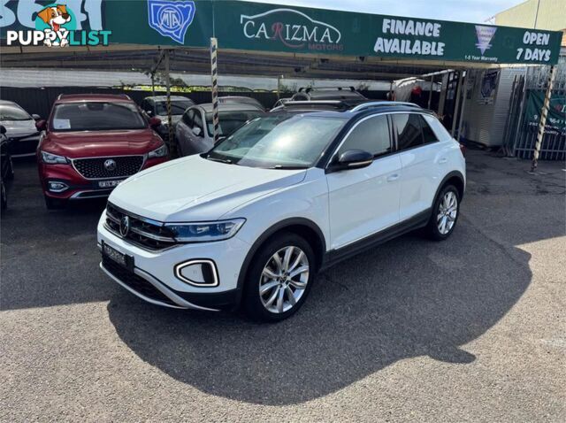 2022 VOLKSWAGEN T-ROC 110TSI STYLE (RESTRICTED FEAT) D1 MY23 SUV
