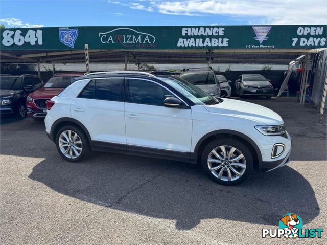 2022 VOLKSWAGEN T-ROC 110TSI STYLE (RESTRICTED FEAT) D1 MY23 SUV