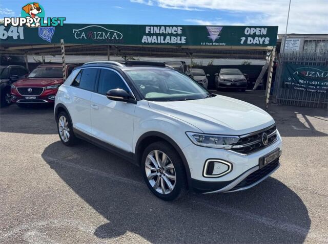2022 VOLKSWAGEN T-ROC 110TSI STYLE (RESTRICTED FEAT) D1 MY23 SUV
