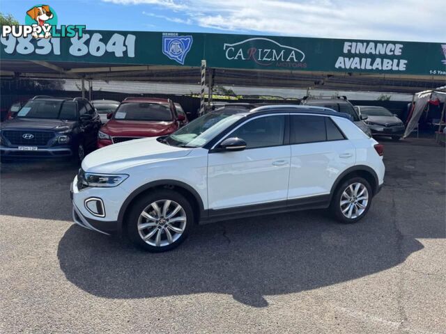 2022 VOLKSWAGEN T-ROC 110TSI STYLE (RESTRICTED FEAT) D1 MY23 SUV