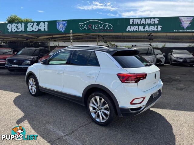 2022 VOLKSWAGEN T-ROC 110TSI STYLE (RESTRICTED FEAT) D1 MY23 SUV