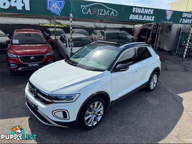 2022 VOLKSWAGEN T-ROC 110TSI STYLE (RESTRICTED FEAT) D1 MY23 SUV