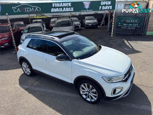 2022 VOLKSWAGEN T-ROC 110TSI STYLE (RESTRICTED FEAT) D1 MY23 SUV