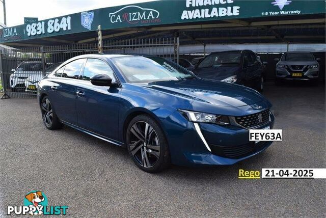 2021 PEUGEOT 508 GT R8 MY20 HATCH, 4 DOORS, 5 SEATS