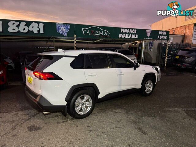 2019 TOYOTA RAV4 GX AWD HYBRID (NAV) AXAH54R SUV