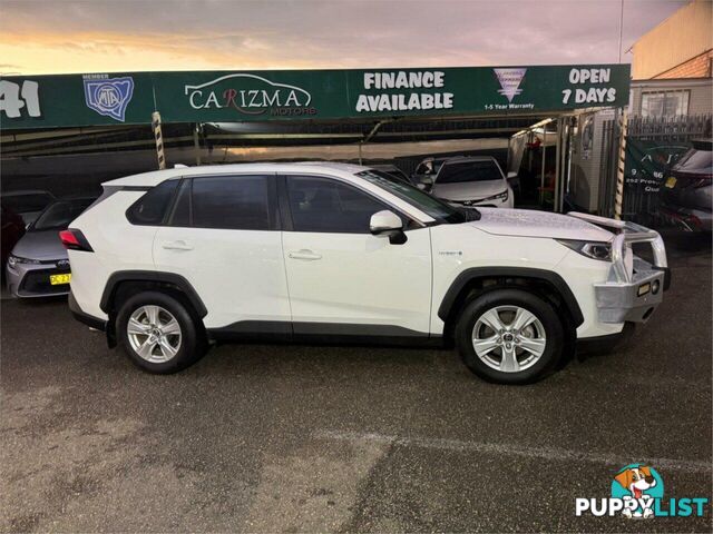 2019 TOYOTA RAV4 GX AWD HYBRID (NAV) AXAH54R SUV