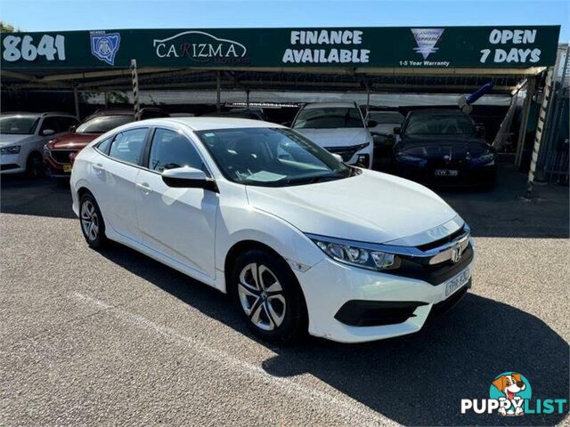 2016 HONDA CIVIC VTI MY16 SEDAN, 4 DOORS, 5 SEATS