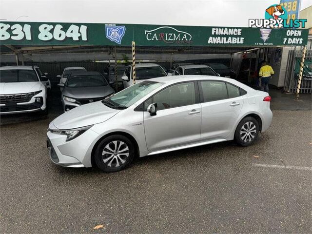 2019 TOYOTA COROLLA ASCENT SPORT (HYBRID) ZWE211R SEDAN, 4 DOORS, 5 SEATS