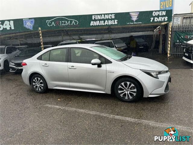 2019 TOYOTA COROLLA ASCENT SPORT (HYBRID) ZWE211R SEDAN, 4 DOORS, 5 SEATS