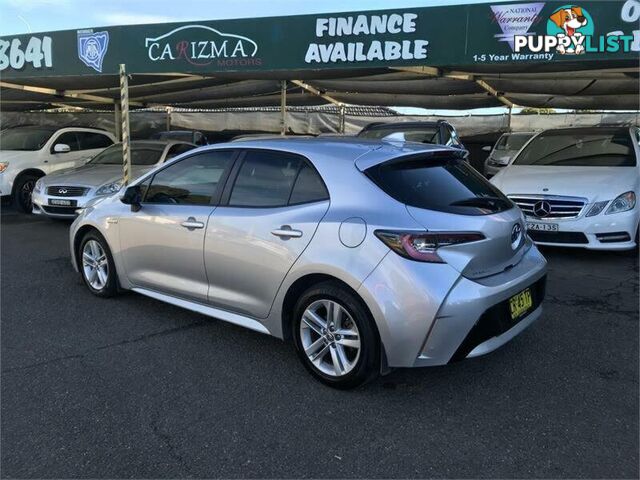 2018 TOYOTA COROLLA ASCENT SPORT (HYBRID) ZWE211R HATCH, 5 DOORS, 5 SEATS