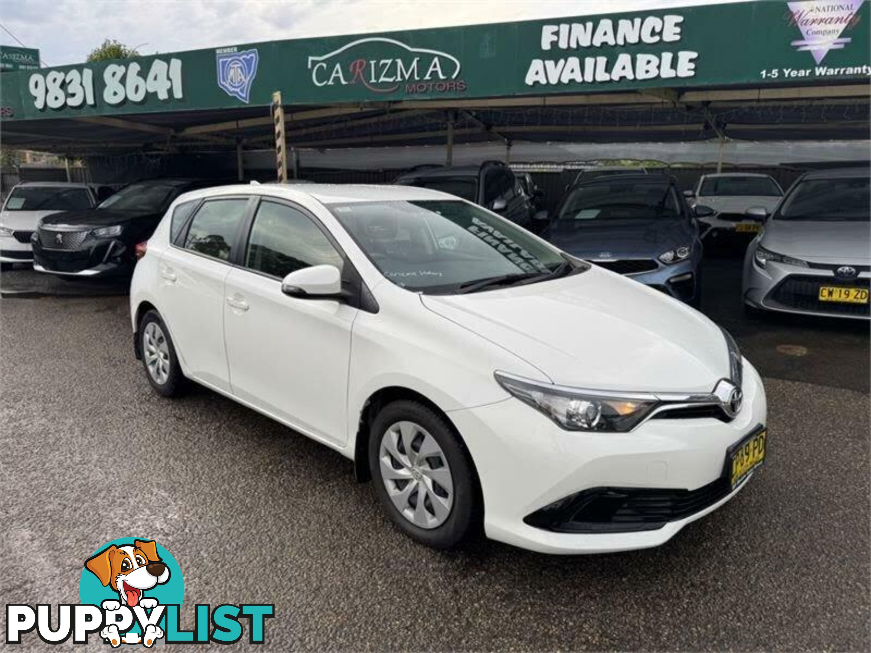 2018 TOYOTA COROLLA ASCENT ZRE182R MY17 HATCHBACK