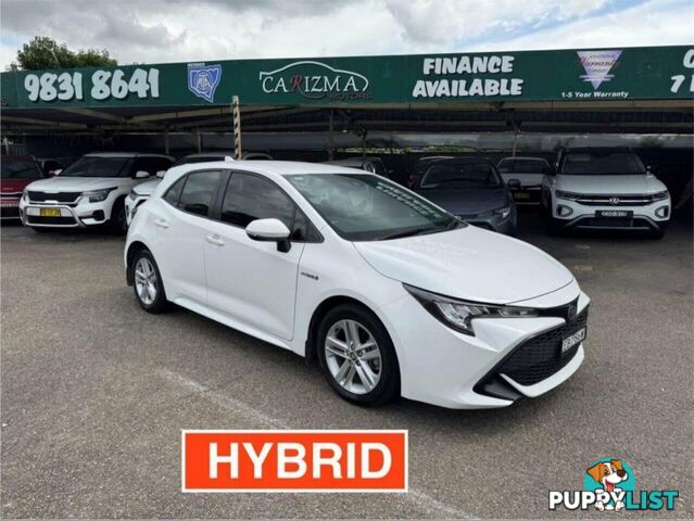 2019 TOYOTA COROLLA ASCENT SPORT (HYBRID) ZWE211R HATCHBACK