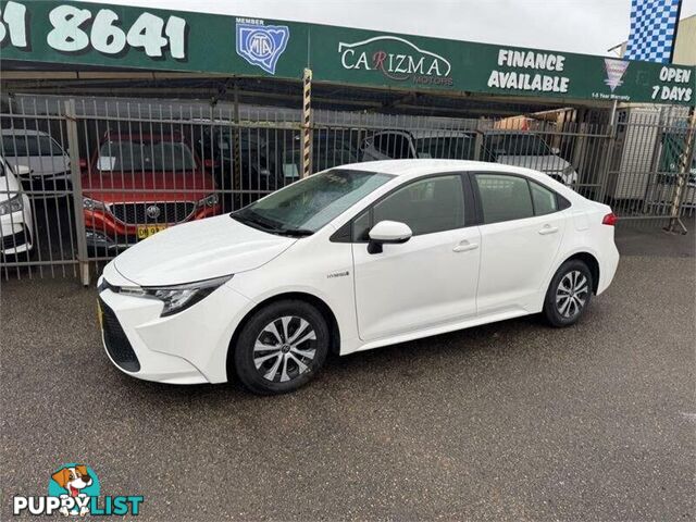 2020 TOYOTA COROLLA ASCENT SPORT (HYBRID) ZWE211R SEDAN