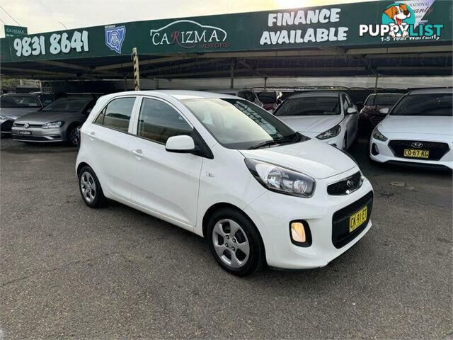 2016 KIA PICANTO SI TA MY17 HATCH, 5 DOORS, 5 SEATS