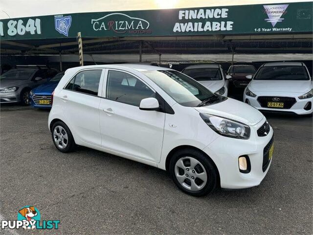 2016 KIA PICANTO SI TA MY17 HATCH, 5 DOORS, 5 SEATS