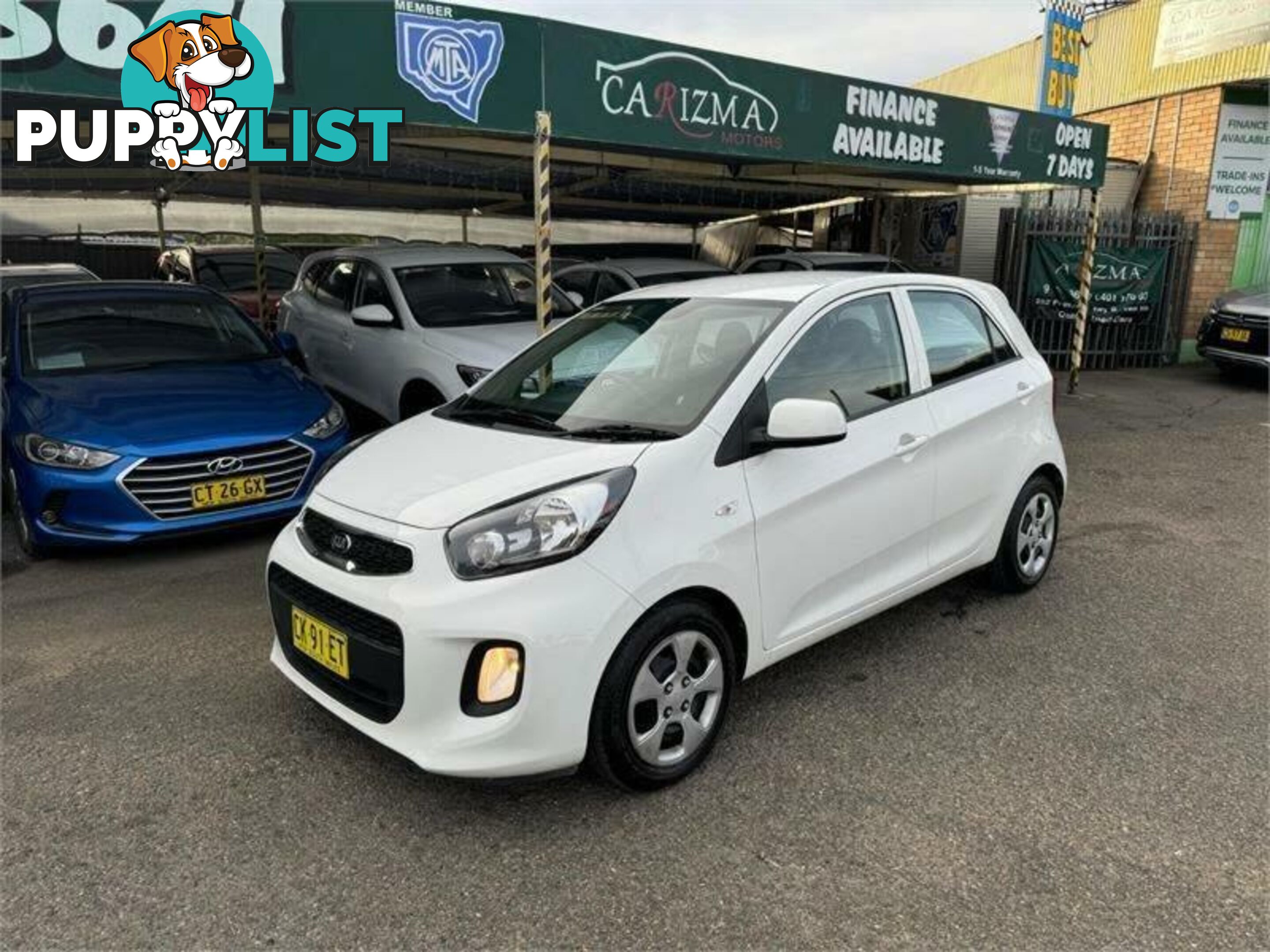 2016 KIA PICANTO SI TA MY17 HATCH, 5 DOORS, 5 SEATS