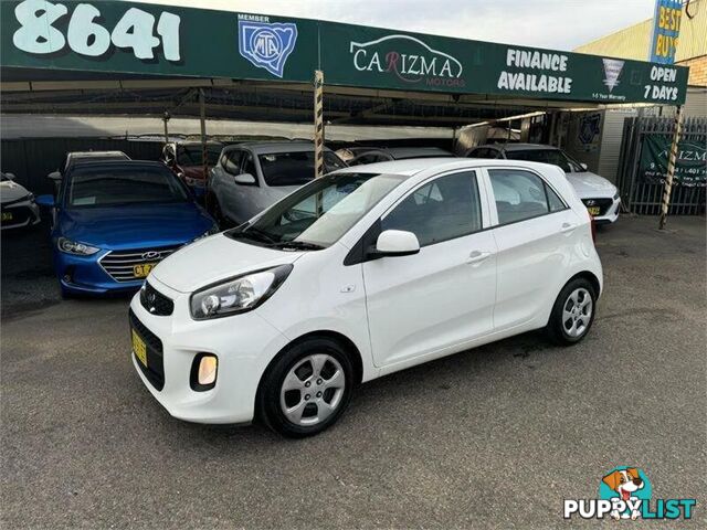 2016 KIA PICANTO SI TA MY17 HATCH, 5 DOORS, 5 SEATS