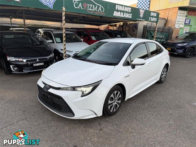 2020 TOYOTA COROLLA ASCENT SPORT (HYBRID) ZWE211R SEDAN