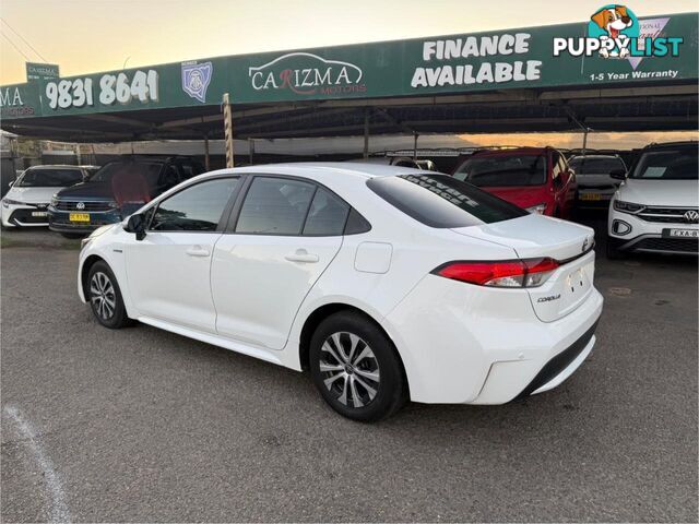 2020 TOYOTA COROLLA ASCENT SPORT (HYBRID) ZWE211R SEDAN