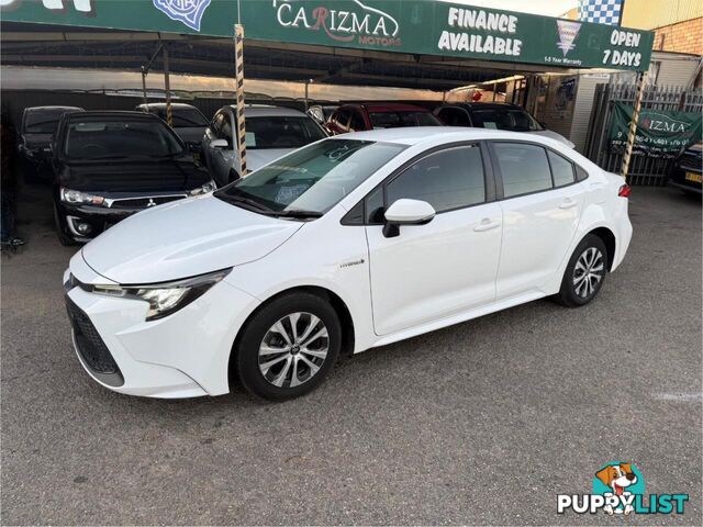2020 TOYOTA COROLLA ASCENT SPORT (HYBRID) ZWE211R SEDAN