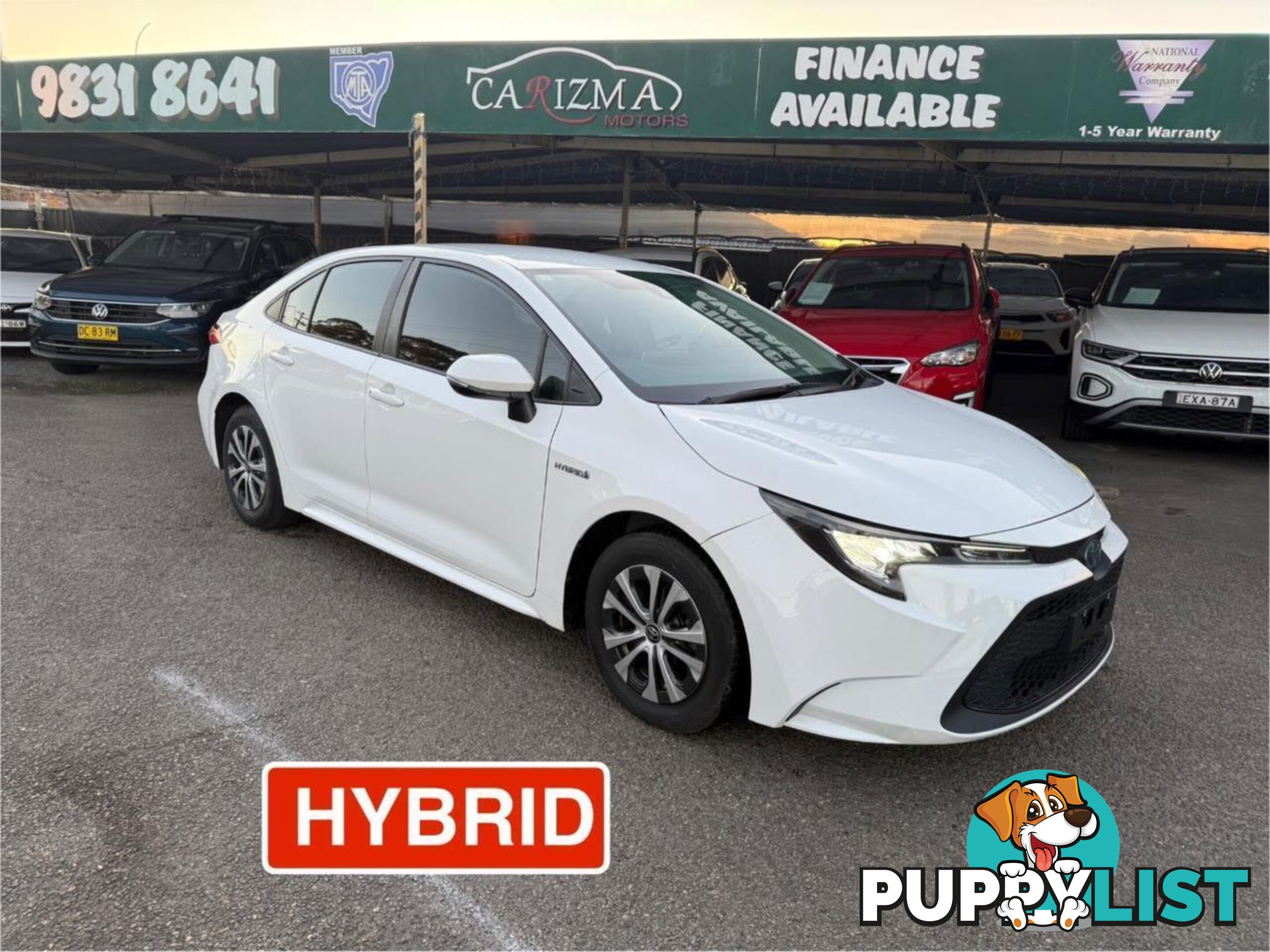 2020 TOYOTA COROLLA ASCENT SPORT (HYBRID) ZWE211R SEDAN