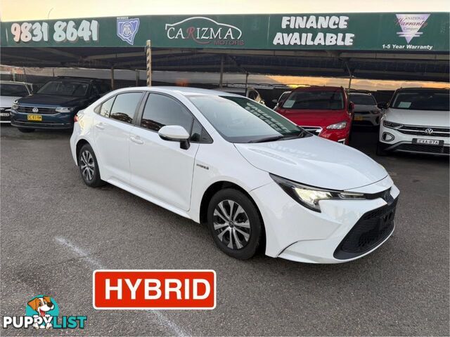 2020 TOYOTA COROLLA ASCENT SPORT (HYBRID) ZWE211R SEDAN