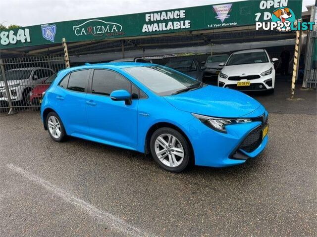 2019 TOYOTA COROLLA ASCENT SPORT (HYBRID) ZWE211R HATCHBACK