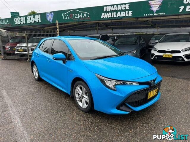 2019 TOYOTA COROLLA ASCENT SPORT (HYBRID) ZWE211R HATCHBACK