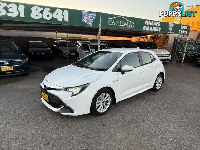 2023 TOYOTA COROLLA ASCENT SPORT HYBRID ZWE219R HATCHBACK