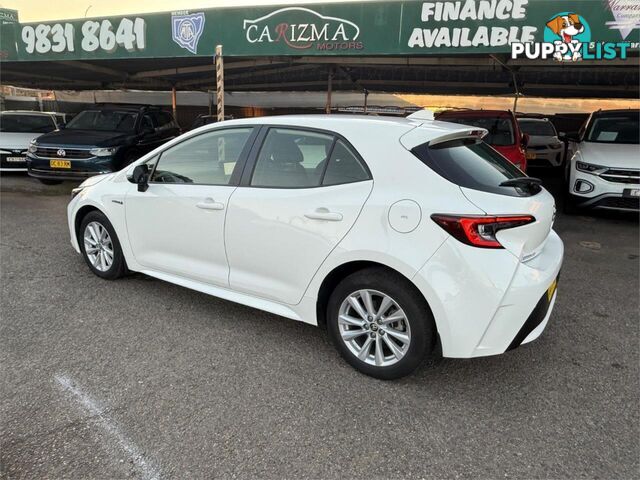 2023 TOYOTA COROLLA ASCENT SPORT HYBRID ZWE219R HATCHBACK