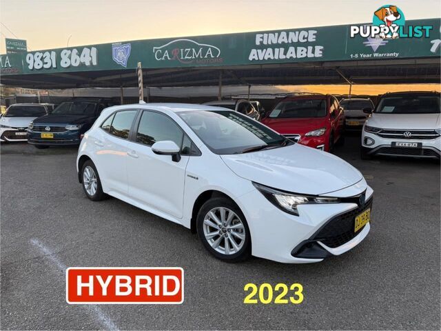 2023 TOYOTA COROLLA ASCENT SPORT HYBRID ZWE219R HATCHBACK