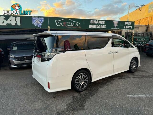 2016 TOYOTA VELLFIRE 2023  WAGON