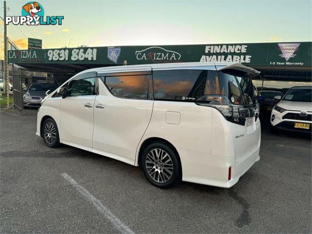 2016 TOYOTA VELLFIRE 2023  WAGON