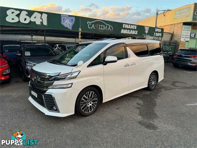 2016 TOYOTA VELLFIRE 2023  WAGON