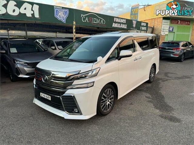 2016 TOYOTA VELLFIRE 2023  WAGON