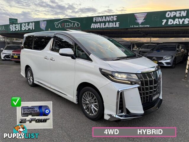 2023 TOYOTA ALPHARD SR (HYBRID) AYH30W WAGON