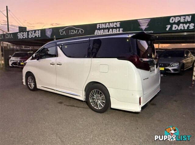 2023 TOYOTA ALPHARD SR (HYBRID) AYH30W WAGON