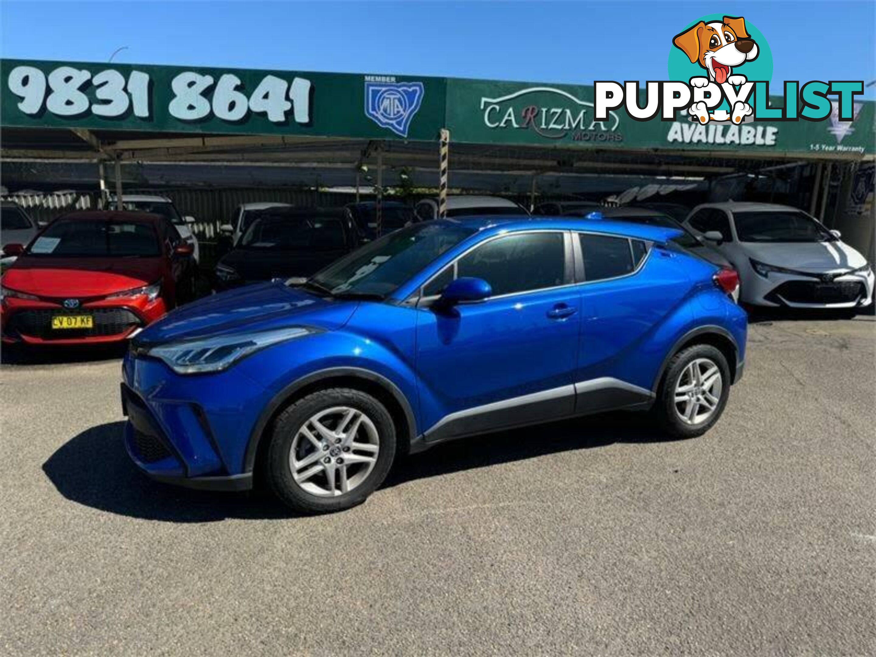 2019 TOYOTA C-HR STANDARD (2WD) NGX10R SUV, 5 DOORS, 5 SEATS