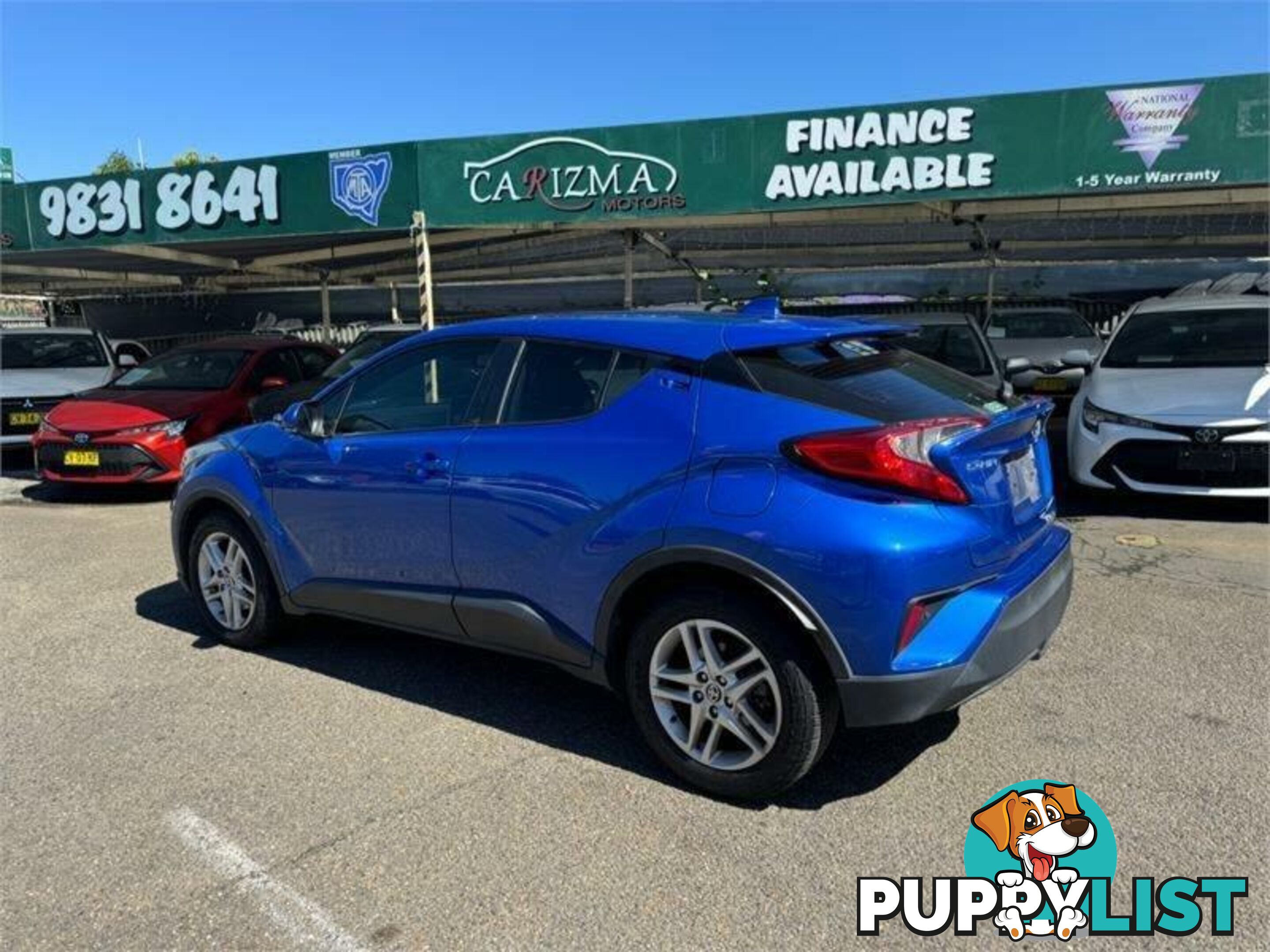 2019 TOYOTA C-HR STANDARD (2WD) NGX10R SUV, 5 DOORS, 5 SEATS