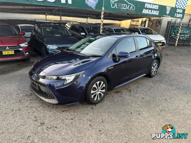 2020 TOYOTA COROLLA ASCENT SPORT (HYBRID) ZWE211R SEDAN