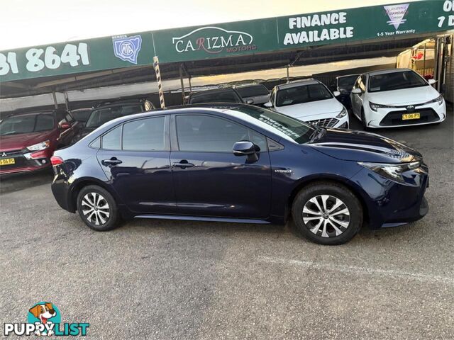 2020 TOYOTA COROLLA ASCENT SPORT (HYBRID) ZWE211R SEDAN