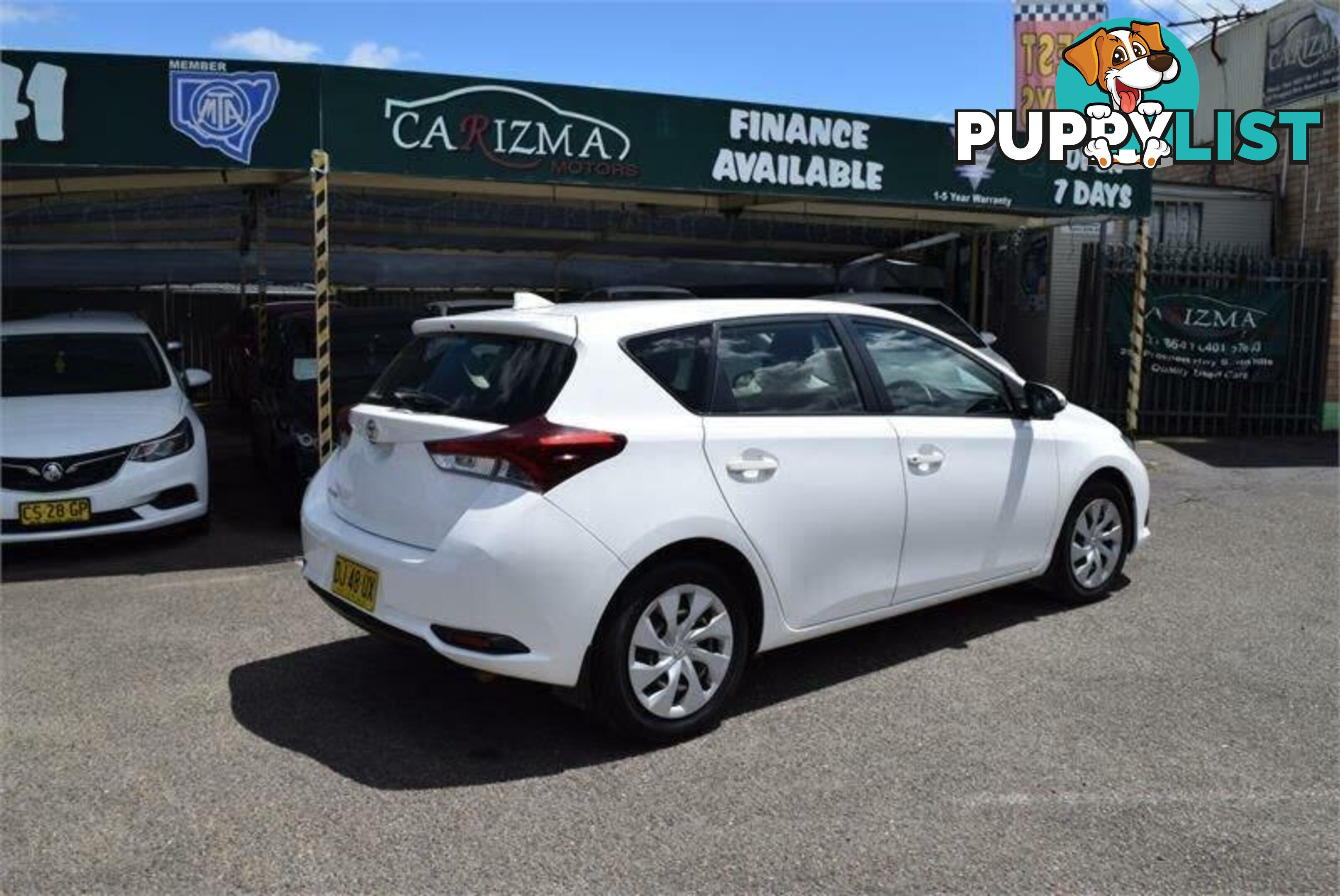 2018 TOYOTA COROLLA ASCENT ZRE182R MY17 HATCH, 5 DOORS, 5 SEATS