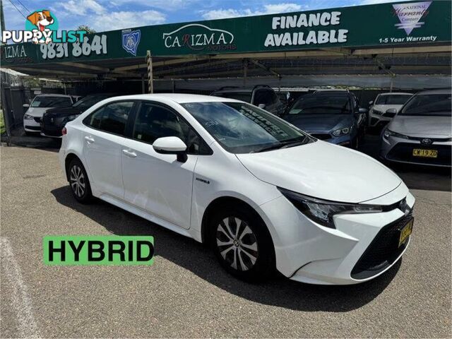 2020 TOYOTA COROLLA ASCENT SPORT (HYBRID) ZWE211R SEDAN